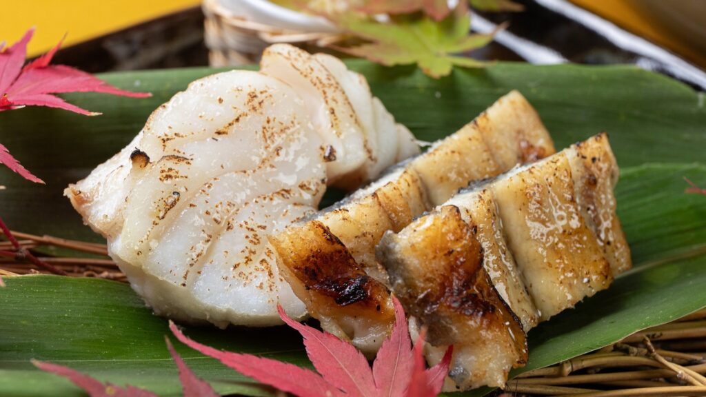 𩺊西京焼き　鰻白焼き