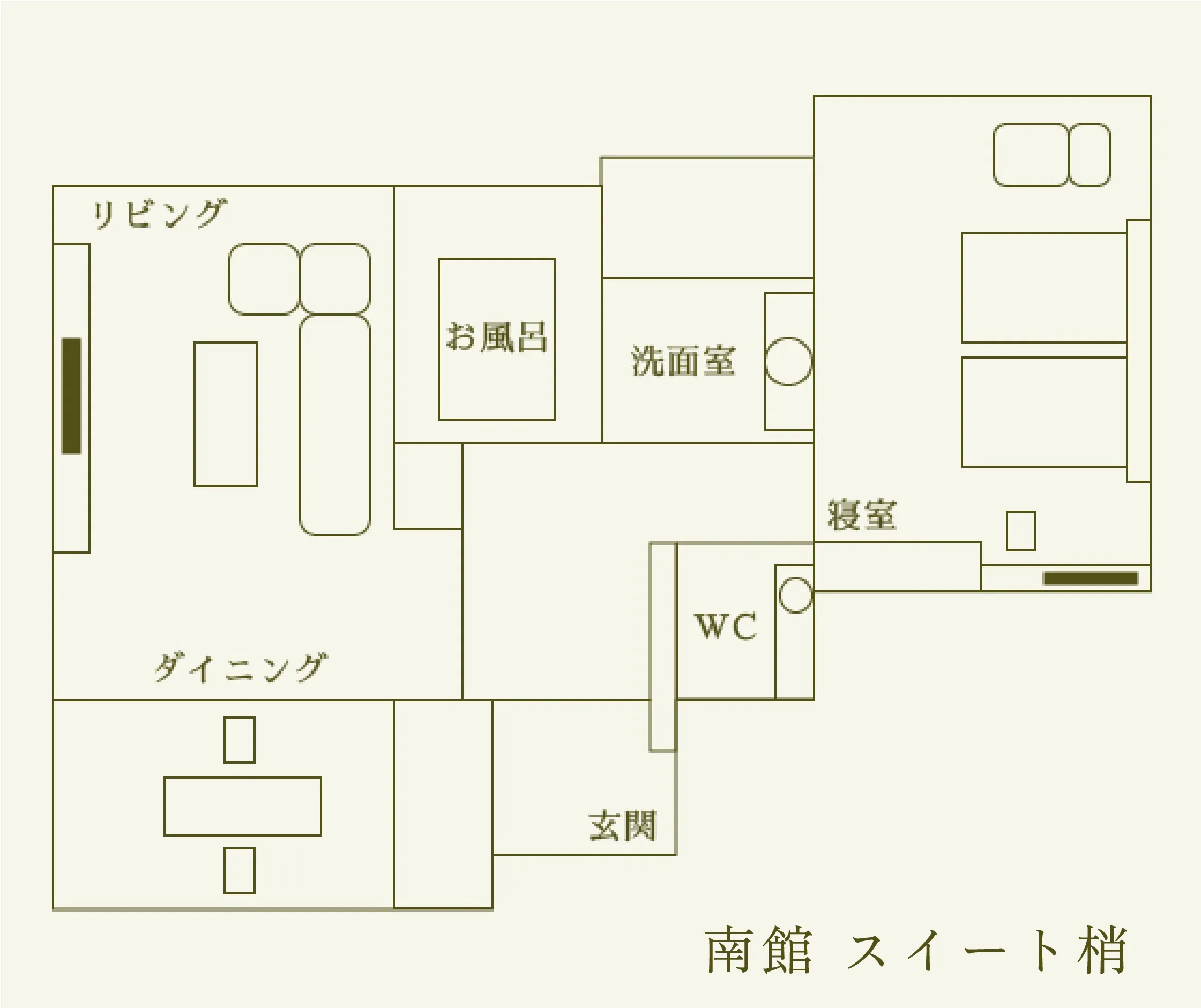 部屋間取り