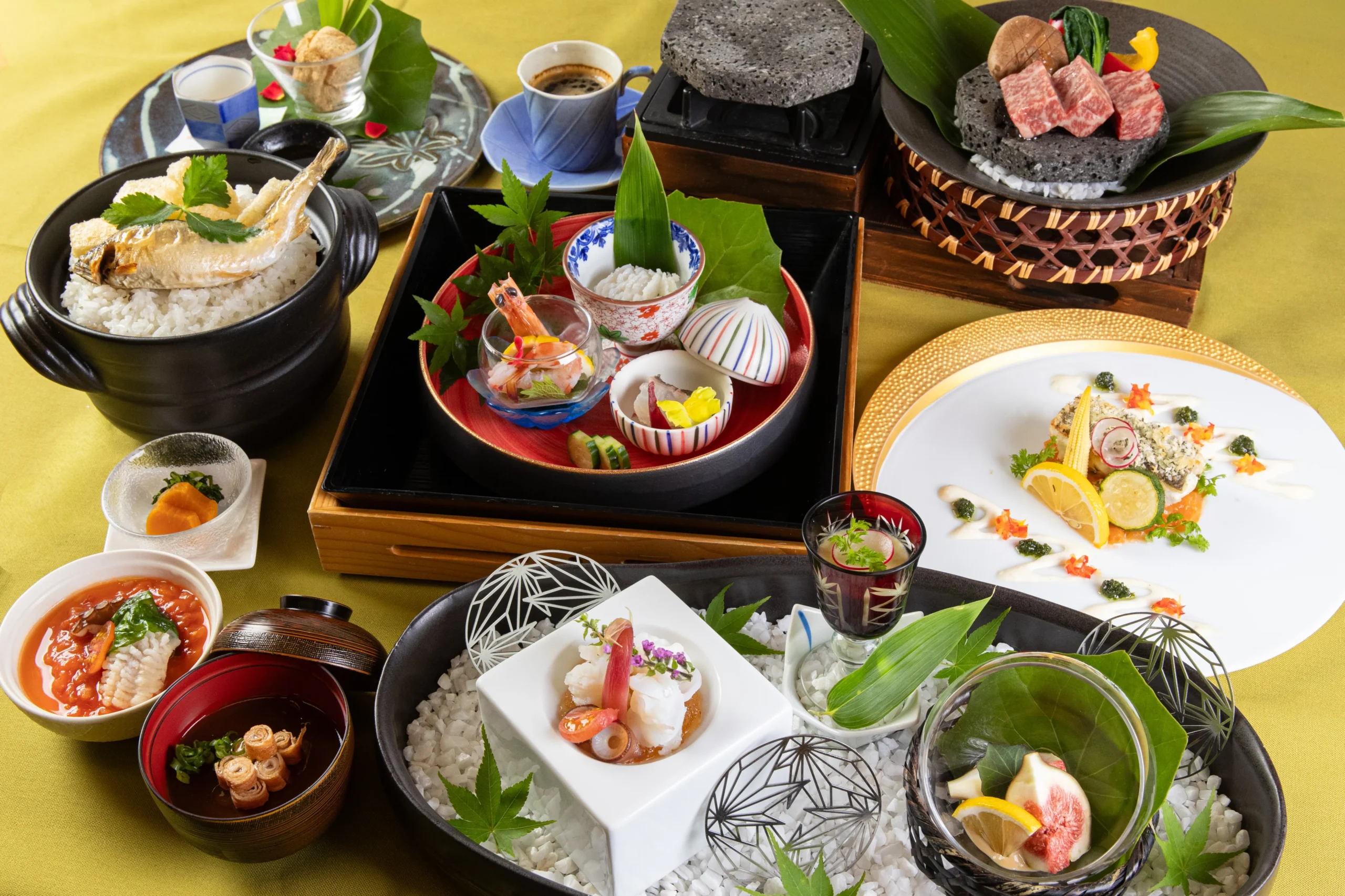 Image 1 厳選美味会席一例