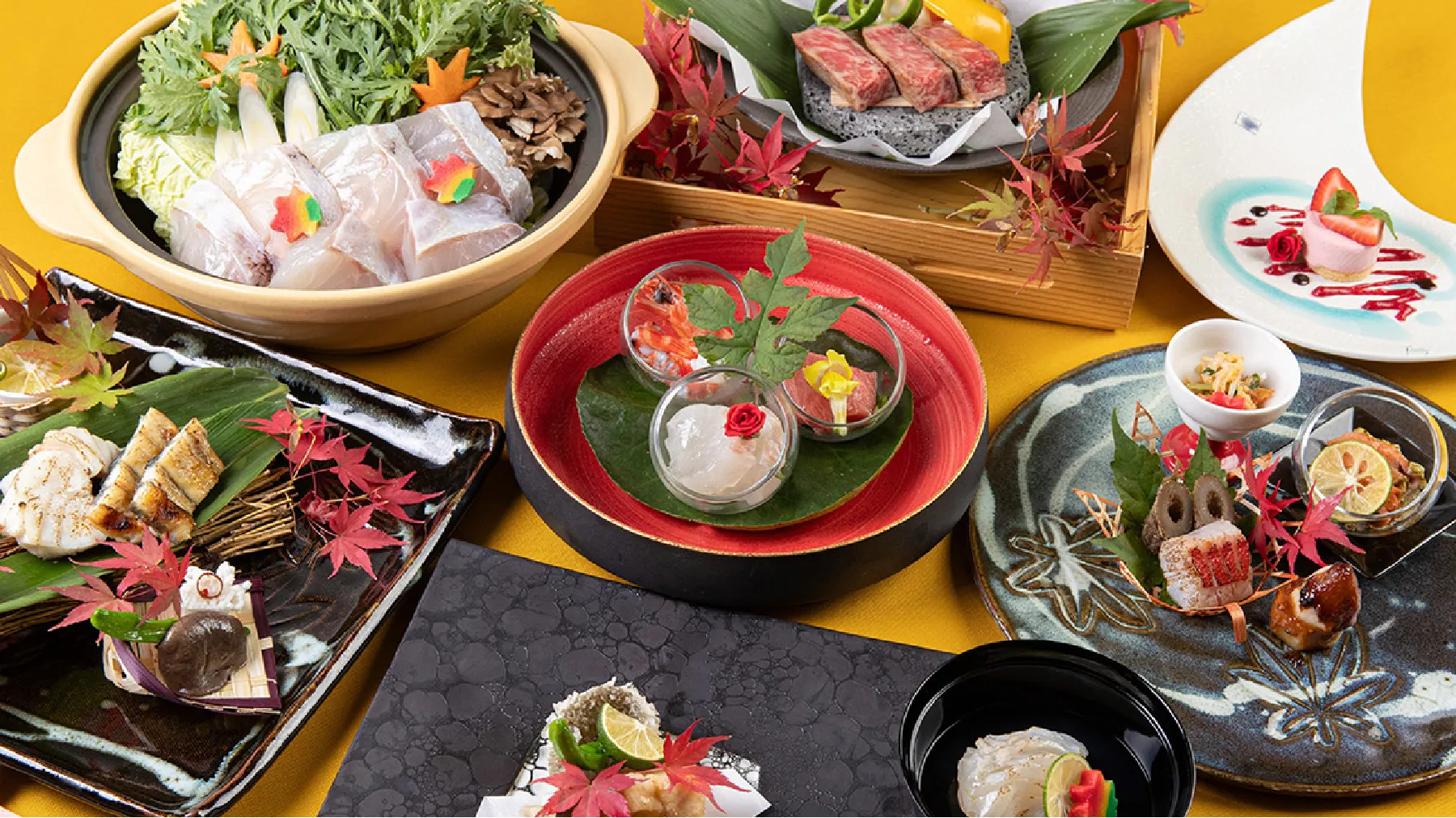 Image 1 季節限定会席一例